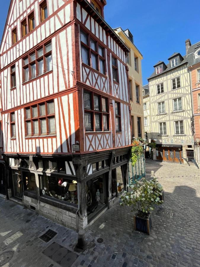 Le 1731, Rouen Coeur D'Histoire, Superbe Duplexアパートメント エクステリア 写真