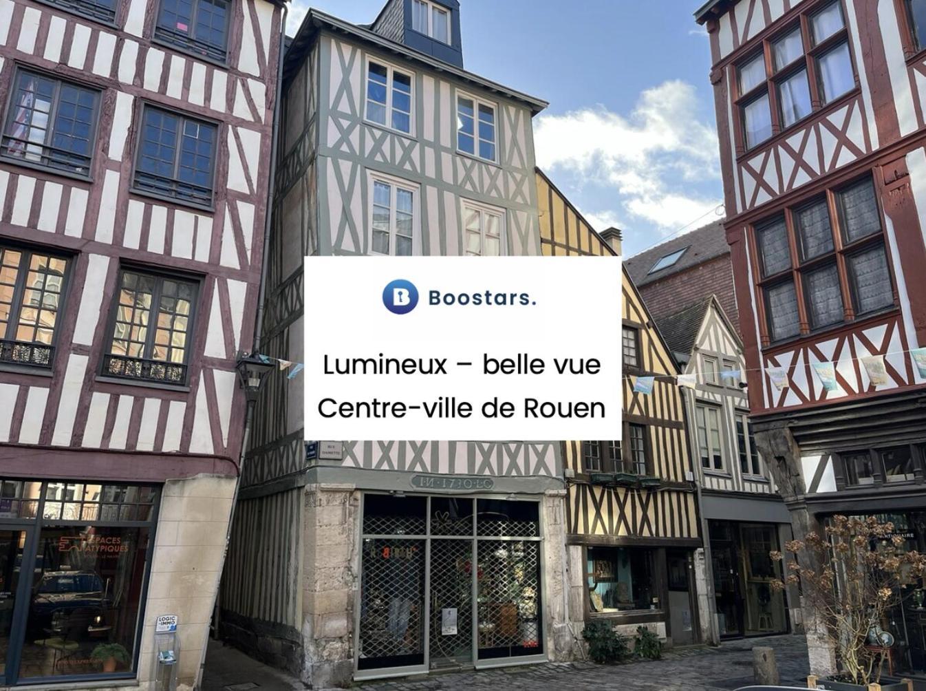 Le 1731, Rouen Coeur D'Histoire, Superbe Duplexアパートメント エクステリア 写真